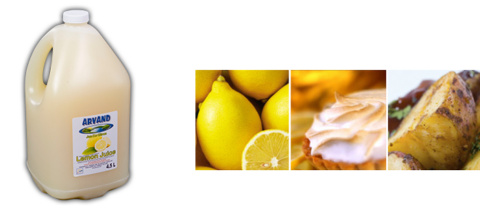 Arvand Lemon Juice 4.5L jug